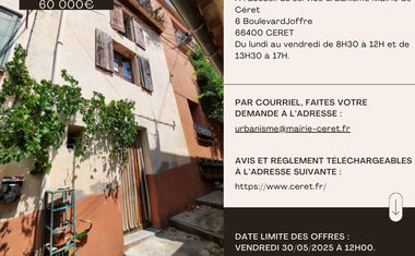 Vente d’une maison communale