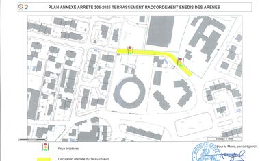 Travaux de raccordement Enedis – Boulevard Jean Moulin