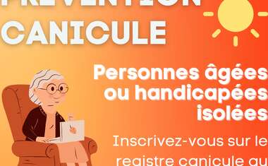 Inscrivez vous au plan canicule