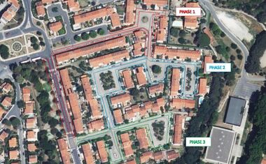 Réfection des trottoirs dans le quartier Saint-Michel