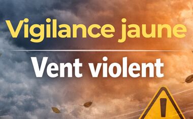 Vigilance jaune – Vent violent