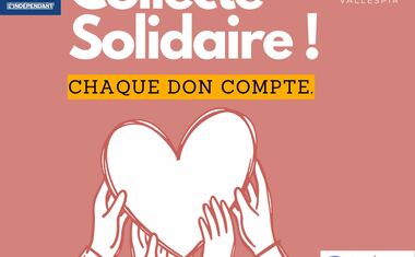 Solidarité avec les sinistrés 